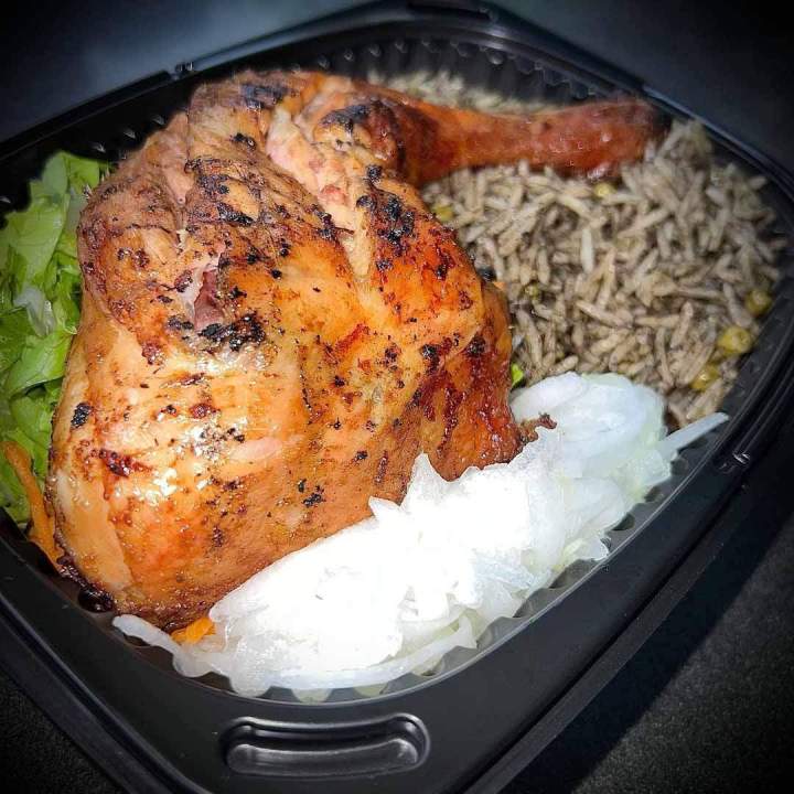 Plat emporter Martinique